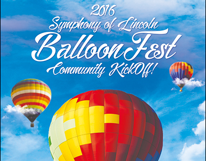 Balloon Fest Invitation