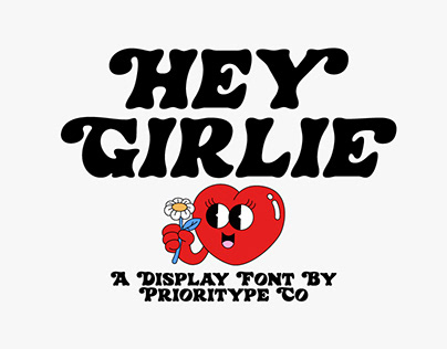 Hey Girlie - Display Font