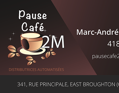 Projet Pause Café 2M