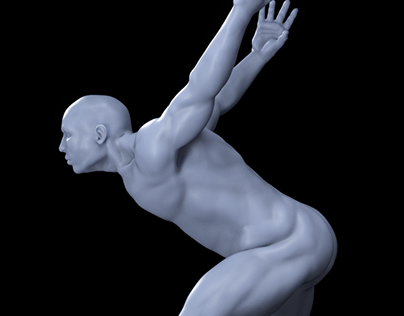Human body in motion