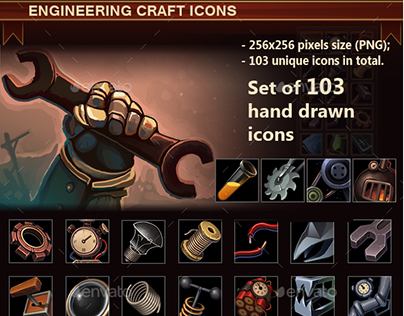 Engineering Craft Icons