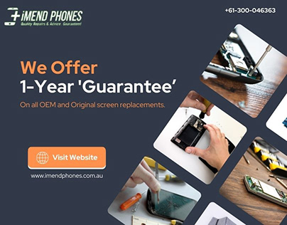The 1-Year ‘iMend Guarantee’ Quality Service & Repairs.