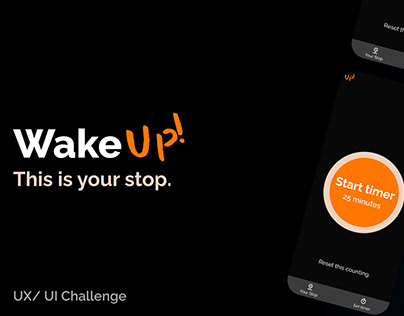 WakeUp! UX/UI Project
