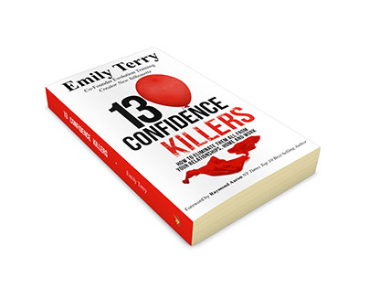 13 Confidence Killers - Book cover, poster, flyer