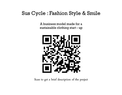 Sus - Cycle : Business model for sustainable clothing