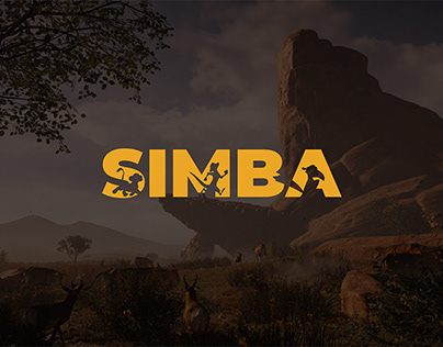 Simba - Logo design. Fast food, Identity.