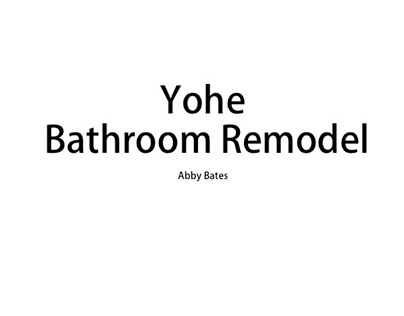Yohe Bathroom Remodel