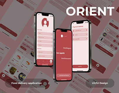 Project thumbnail - Orient - UX/UI Design