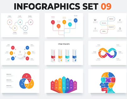 Infographics Elements Set 09