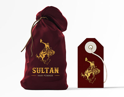 Sultan Pomade Branding