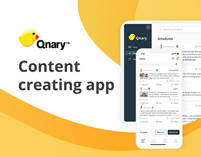 Qnary Content Creating App