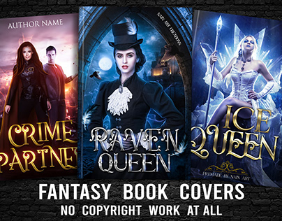 Fantasy book cover designs