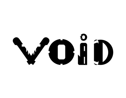 "VOID"- A Modular Typeface Design