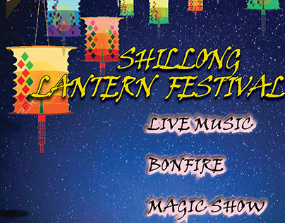 Poster on Shillong Lantern Festival
