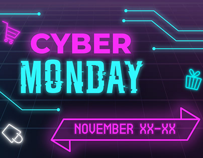 Cyber Monday - facebook baner