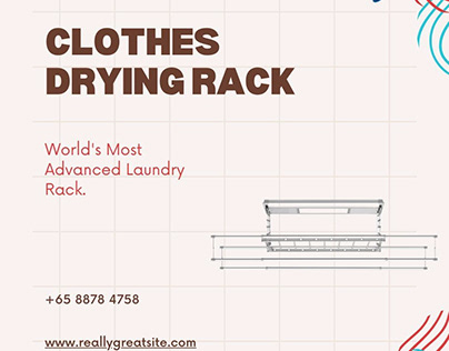 Automatic Clothes Drying Rack