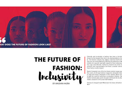 The Future of Fashion- Inclusivity | Fashion Journalism