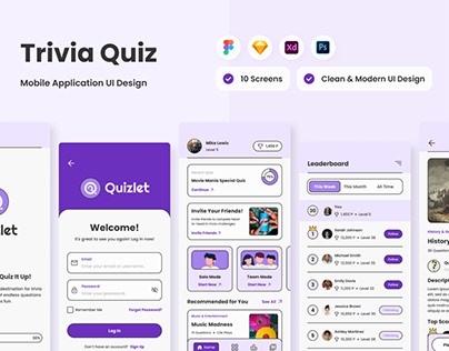 Quizlet - Trivia Quiz Mobile App