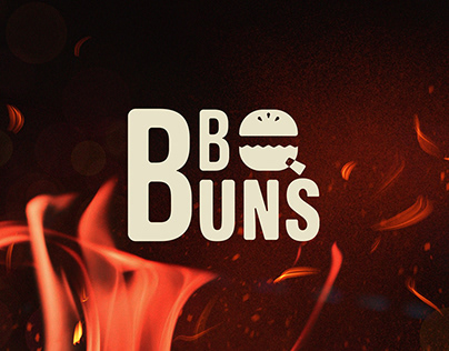 FastFood Branding (BBQ BUNS) Logo Design