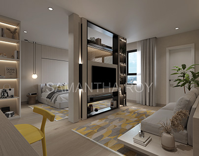 Project thumbnail - Urban Chic: Elevated IKEA Studio Apartment