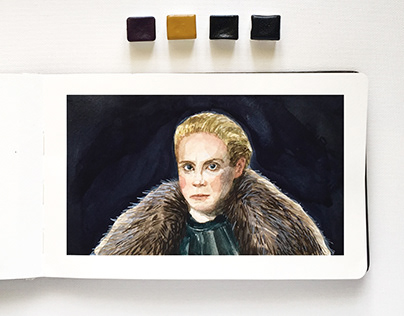 Brienne of Tarth - Watercolor