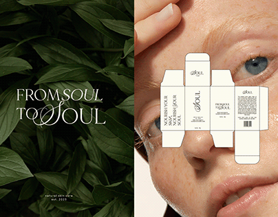 Soul cosmetics - brand identity skin care