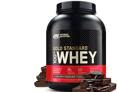 Try Gold Standard 100% Whey Double Rich Chocolate 5lbs