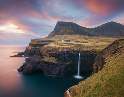 Lights of Faroe Islands