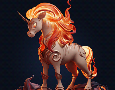 Fire Unicorn