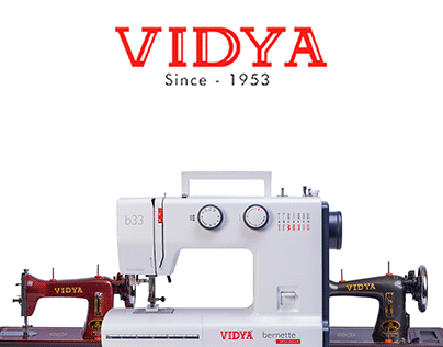 Vidya sewing machines social media