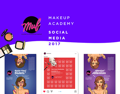 MUF Pop Art Social Media Promotions