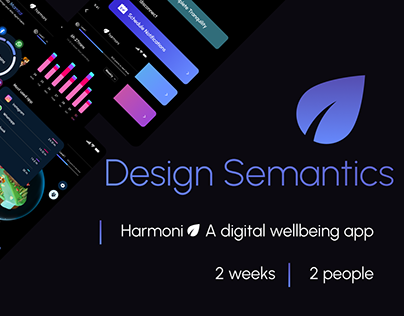 Harmoni - A digital wellbeing app