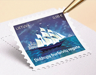 A Post Stamp for the Tall Ship Races