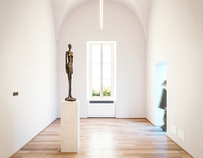 Turin Museum - Giacometti Exhibition
