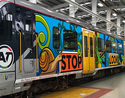 Train Art Wrap