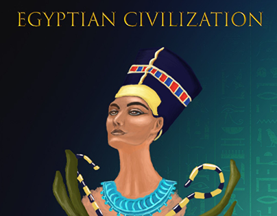 DIGITAL ART Poster For Egyptian's Civilization
