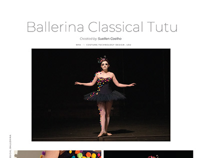 Ballerina Classical Tutu, Bodice and Skirt
