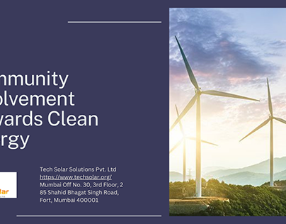 Community Involvement Towards Clean Energy