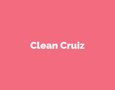 The Clean cruiz app (Redesigned)