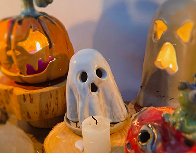 Project thumbnail - Halloween ceramics