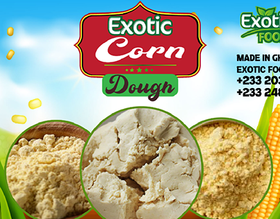 Corn dough/flour label