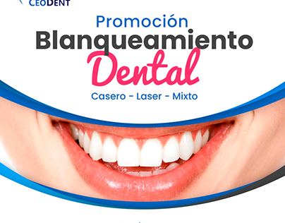 Diseño publicitario para el Centro Odontológico Ceodent