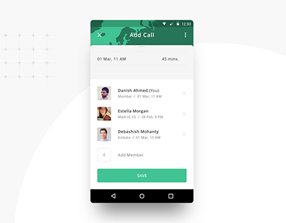 Conference Call Screen for Android