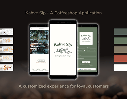 Kahve Sip - An app for a coffee shop
