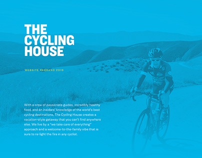 The Cycling House / Website Rebrand