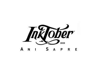 Inktober 2020- Official Prompt List followed