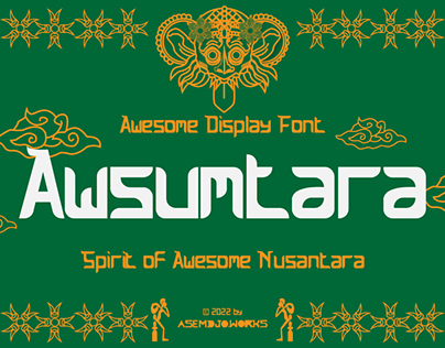 Awsumtara Font (2022)