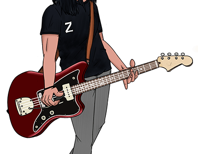 Commission for The Travers - Hakeem The Bassist