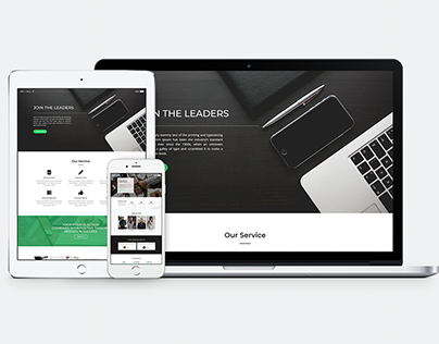 Professional Business Website with Responsive Design
