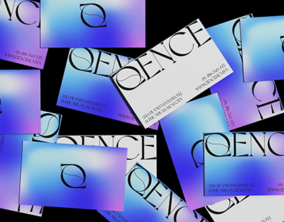 QENCE essential oil & candle - Brand Identity Design